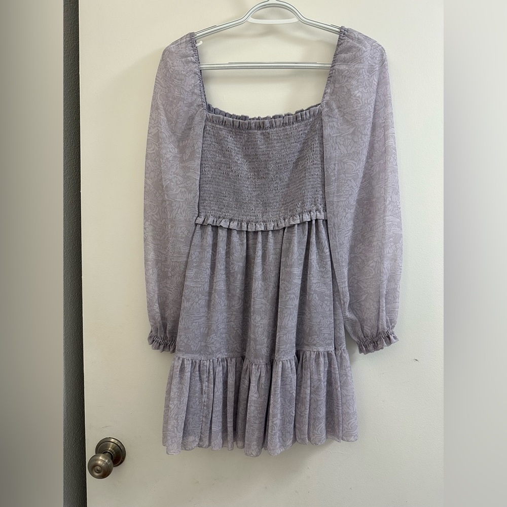Aritzia Lavender Casual Dress